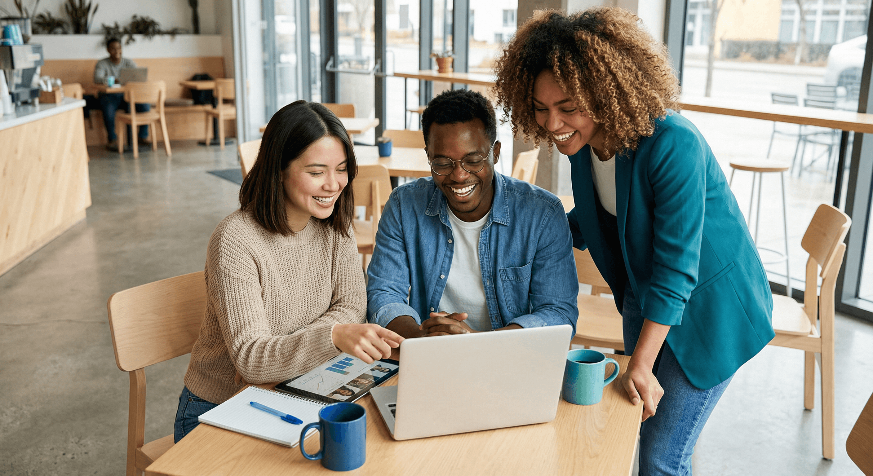 The FindX team collaborating